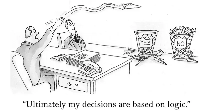 Decisions based on logic